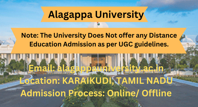 distance education courses in alagappa university