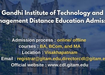 GITAM University Distance Education Admission